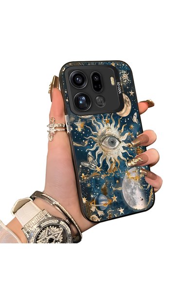 Hontinga Oppo Find X9 Pro 5g Compatible Silicone Edge Hard Back Anti-Fall Pho...
