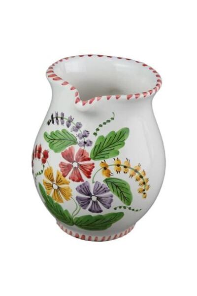 OEM Ulcior decorativ cu flori sălbatice, ceramic, 500 ml