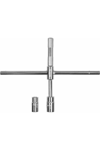 yato Cross-shaped socket wrench for wheels, size 17-19-21-23 mm, 1/2" square ...
