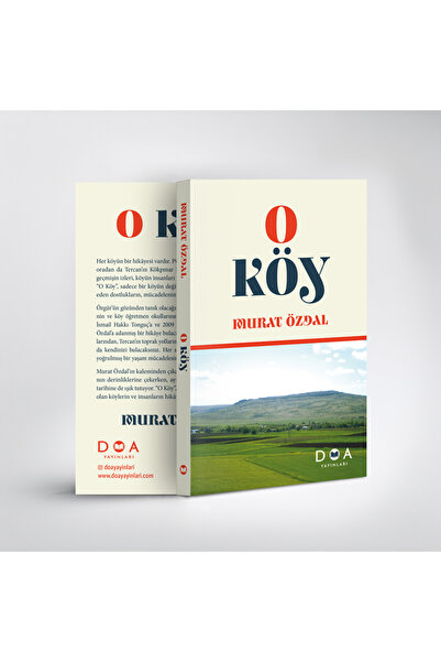 DOA Yayınları O Köy - Murat Özdal