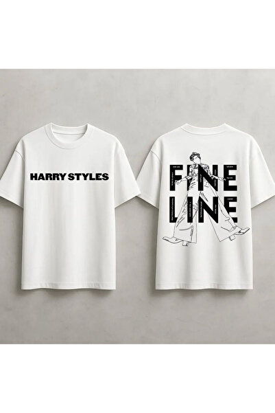 STİL-X Μπλουζάκι με στάμπα Harry Styles, Unisex, 100% βαμβακερό, Oversize