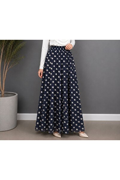 Livaa Skirt with Puffy Waist and Elastic Band