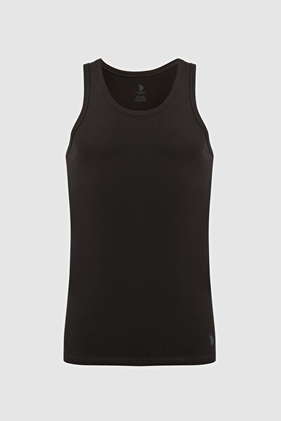 U.S. Polo Assn. Men's Black Underwear Top 50326329-Vr046
