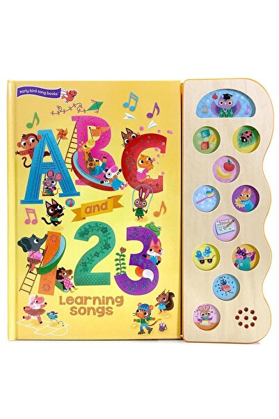 Cottage Door Press ABC And 123 Learning Songs (11-Button Sound Book)