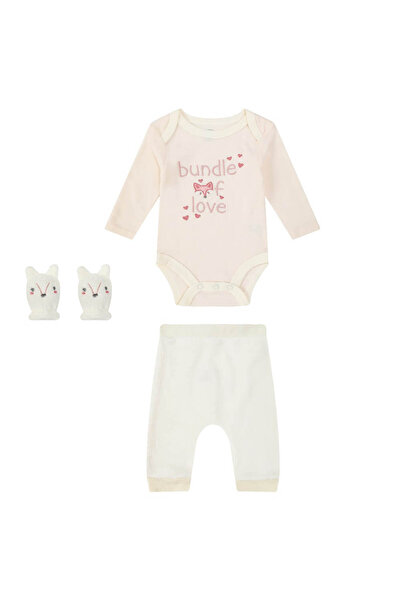 Mother's Choice 3-piece winter outfit set for babies, fox design by - size 3-...