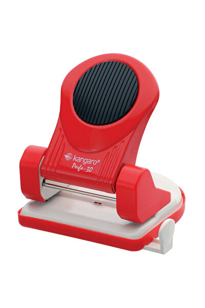 Kangaro Perforator metalic 30 coli, Perfo 30 - rosu