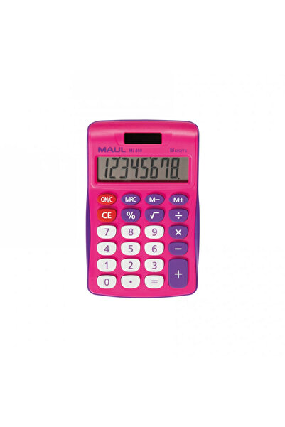 MAUL MJ450 desktop calculator, 8 digits - pink