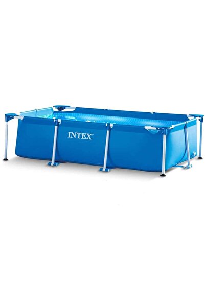 Intex Piscina cu cadru, realizata din material PVC durabil cu 3 straturi, cap...