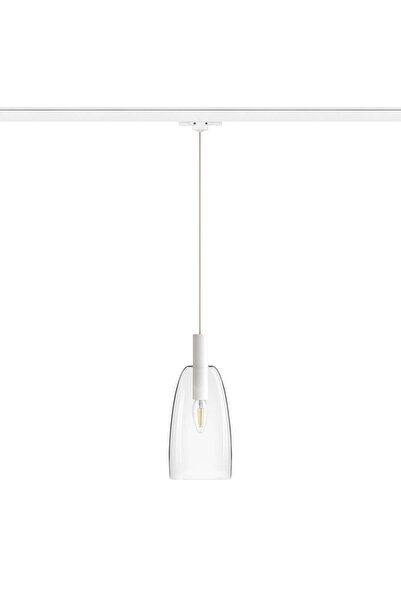 Rendl Light Studio RENDL BELLINI pentru șină cu 3-circuite alb sticlă transpa...