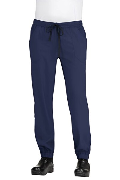 KOI Pantaloni medicali pentru bărbați Happiness Jaxon, Albastru marin (Model ...
