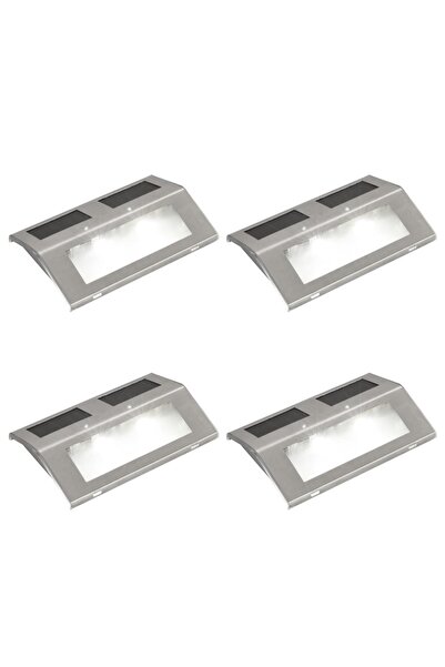 vidaxl 4 x solar stair lights