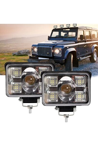 Led Light Alex Proiector LED cu 2 faze 56 W, 12 V-24 V, lumină albă 6000 K