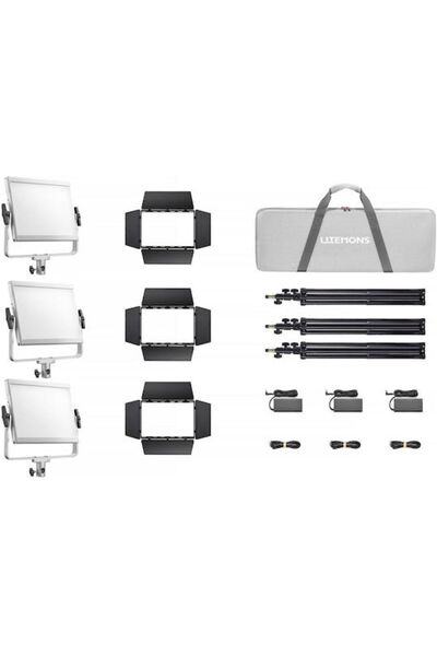 Godox Litemons LP400R K3 – Πάνελ Φωτισμού LED RGB 36W - Κιτ 3 Φωτιστικών