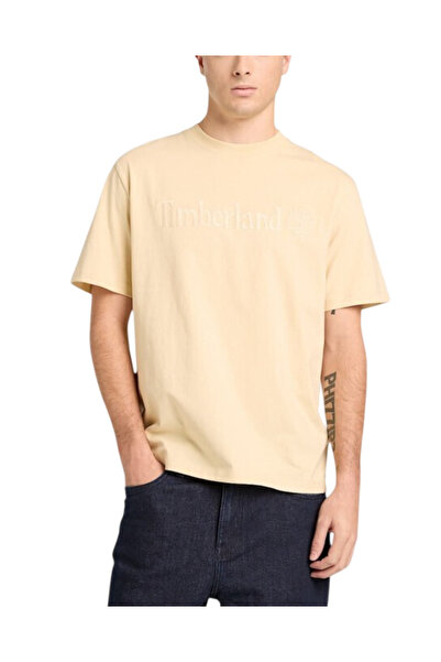 Timberland Ανδρικό Hampthon T-shirt Μπεζ TB0A6VPE-260