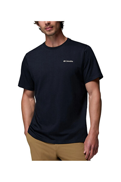 Columbia Ανδρικό CSC Outdoor Back Graphic T-shirt Μαύρο 2155021-013