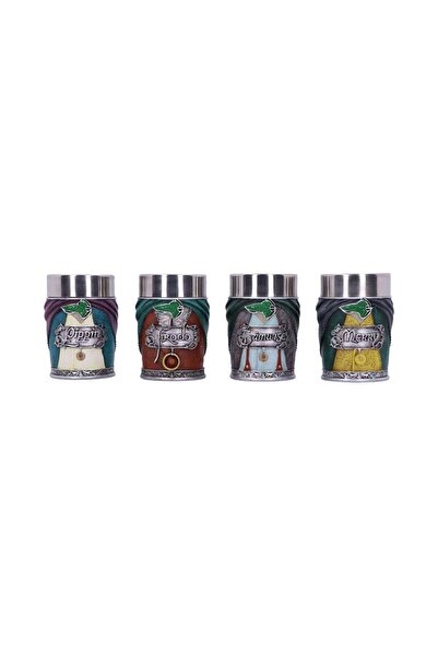 Nemesis Now Lord of the Rings Shotglass 4-Pack Hobbits