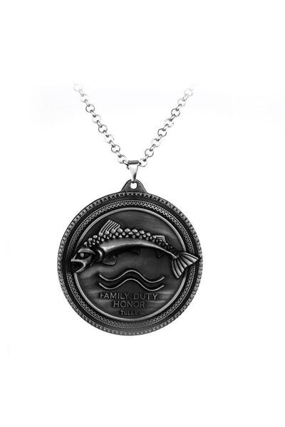 Game of Thrones Lantisor Cu Pandantiv Duty Honor Tully, zum234