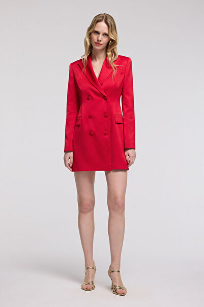 Mert Lion Double Breasted Jacket Dress