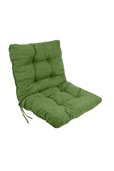 JMB Perna Scaun cu Spatar pentru Spatii Exterioare Verde 100x50 cm