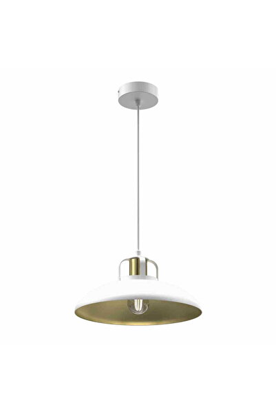 Milagro Lampă suspendată industrială / Candelabru Felix MLP7704, Metal alb și...