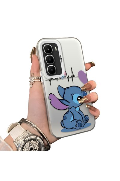 ucuc حافظة بنمط متطابق مع Infinix Hot 60 Pro، مصنوعة من الأكريليك الصلب مع حم...