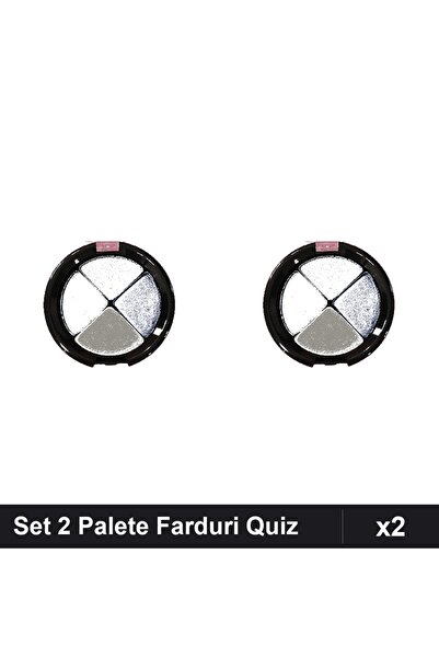 Makeup Set 2 Palete Farduri Quiz 10g Nr.451, Fard Ochi Pigmentat, Machiaj Pro...