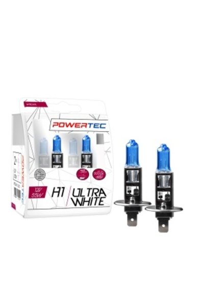 Aftermarket Set Becuri Powertec H1 Ultra White