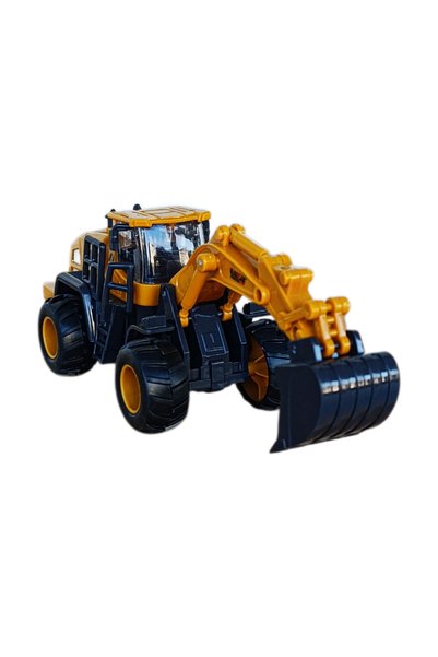 Brother Toys 3-Piece Large Size Construction Equipment Set: Bucket, Crane, Excavator - Large Size Construction Equipment