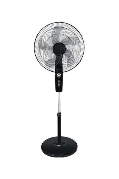 Electro general مروحة ستاند سوداء 3 سرعات FST-BG16