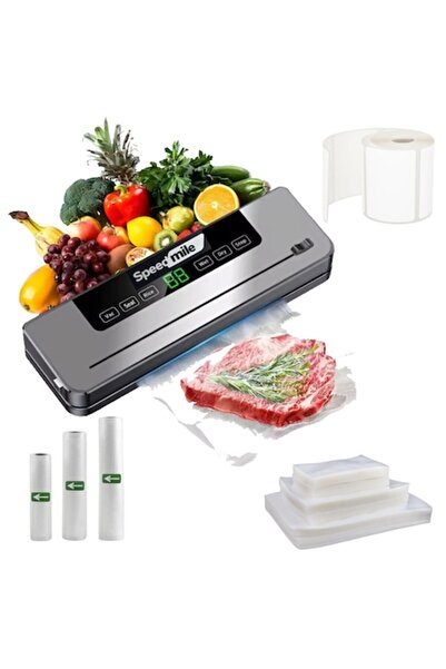 Speedmile Aparat de Vidat si Sigilat Alimente Speedmile ™ Hotel Inoxidabil, 1...