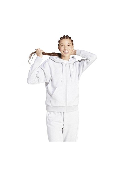 adidas Femei& # x27;s Essentials Hanorac din fleece cu fermoar integral și tr...
