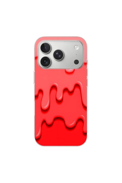 PPKin iPhone 17 Pro Max Compatible Cream 4 Design Transparent Case