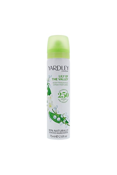 YARDLEY Liliacul Valei, Spray parfumat, Pentru femei, 75 ml