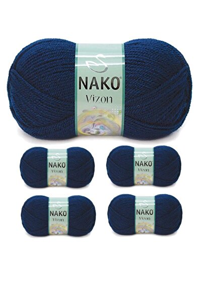 atastore2017 5 Pieces Mink Premium Acrylic Hand Knitting Yarn Wool Color No:1...