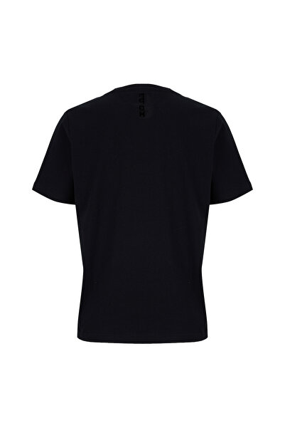 Reebok LC 6030 VERK TEE Siyah Yuvarlak Regular Fit Düz Kadın T-Shirt