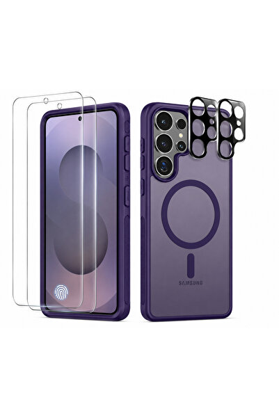 Kipcase Samsung Galaxy S26 Ultra Uyumlu Kılıf Kamera Lens+Ekran Koruyucu Hedi...