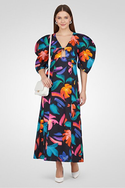Gant Women Floral Print Midi Dress, Multicolor