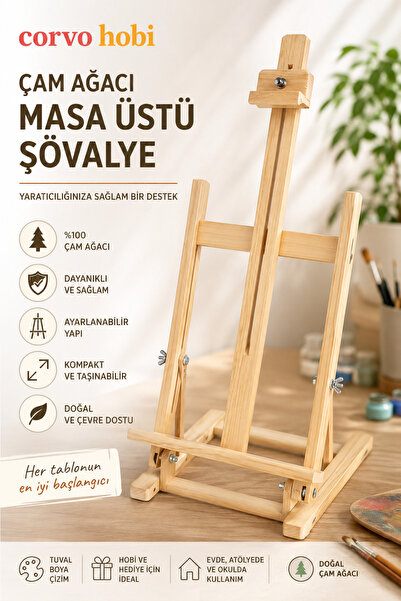 corvo hobi Masa üstü Ayarlanabilir Şövale