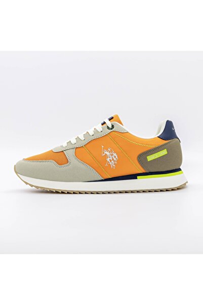 U.S. Polo Assn. Pantofi Sport Barbati ALTENA001M4HT1 Portocaliu-Bej