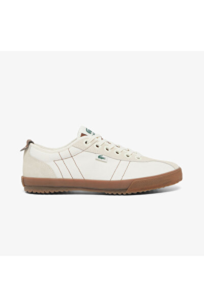 Lacoste Backslam Erkek Krem Sneaker