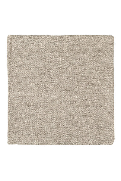 Zumzeria Husă de pernă decorativă din chenille de iarnă, bej, 40x40cm