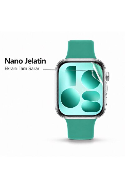 CDA STORE Huawei Watch Fit 5 Pro Uyumlu 3 Adet Şeffaf Ultra koruyucu Nano Jelatin