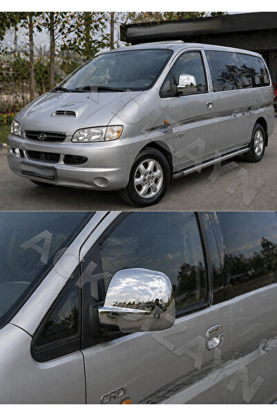 ACK Dizayn HYUNDAİ STAREX 1997-2007 ARACINIZA ÖZEL ÜRETİM KROM AYNA KAPAĞI A+...
