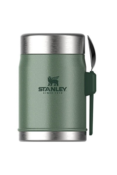 Stanley Classic Legendary Kaşıklı Yemek Termosu | 0.4L Hammertone Green