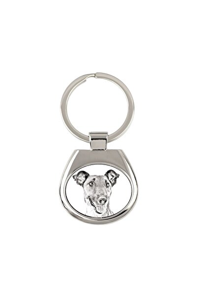 Art - Dog Fox Terrier Smooth - breloc cu un câine, breloc cu imprimeu, pandan...