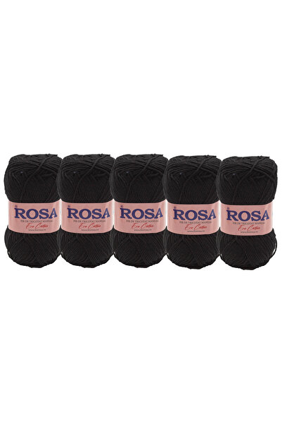 Pin Trade SRL Pachet fir tricotat Rosa Cotton 7520, 5 bobine, 100% bumbac rec...