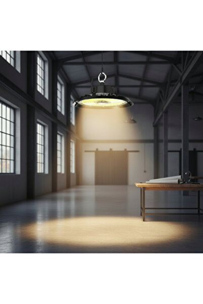 DELIGHT Corp Led Industrial UFO 5ani garantie, Ã˜244, 100W, 6500K, lumina rece