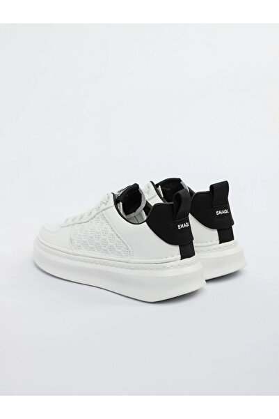 mei Pantofi Casual Barbati W8007 Alb-Negru