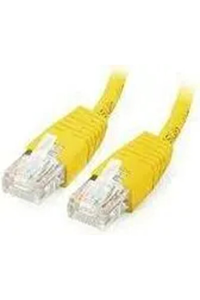 EQUIP Cablu de rețea 625460 RJ-45 U/UTP Categoria 6, 1 metru, galben