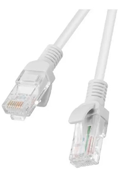 Lanberg Cablu patch UTP cat.6 0,25m gri, pachet de 10 bucăți